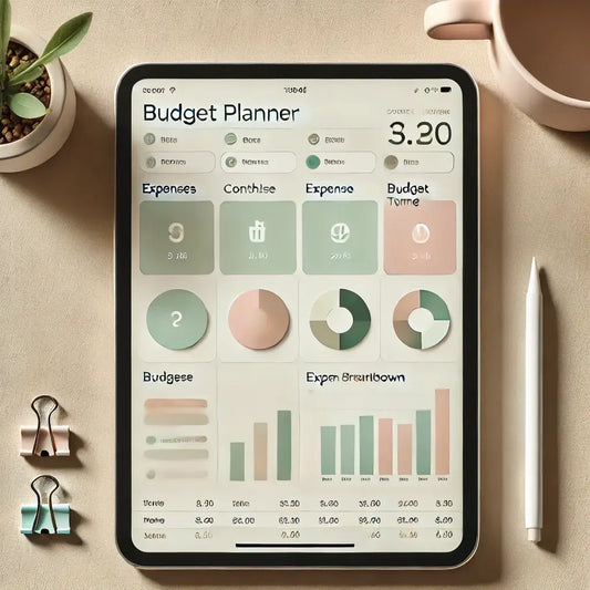 Simple Budget Planner Mockup